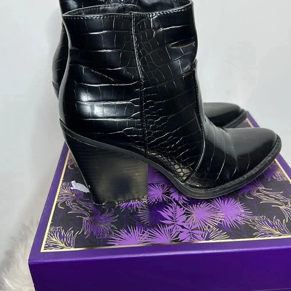 Madden Girl Snakeskin Ankle Boot - Picture 7 of 9